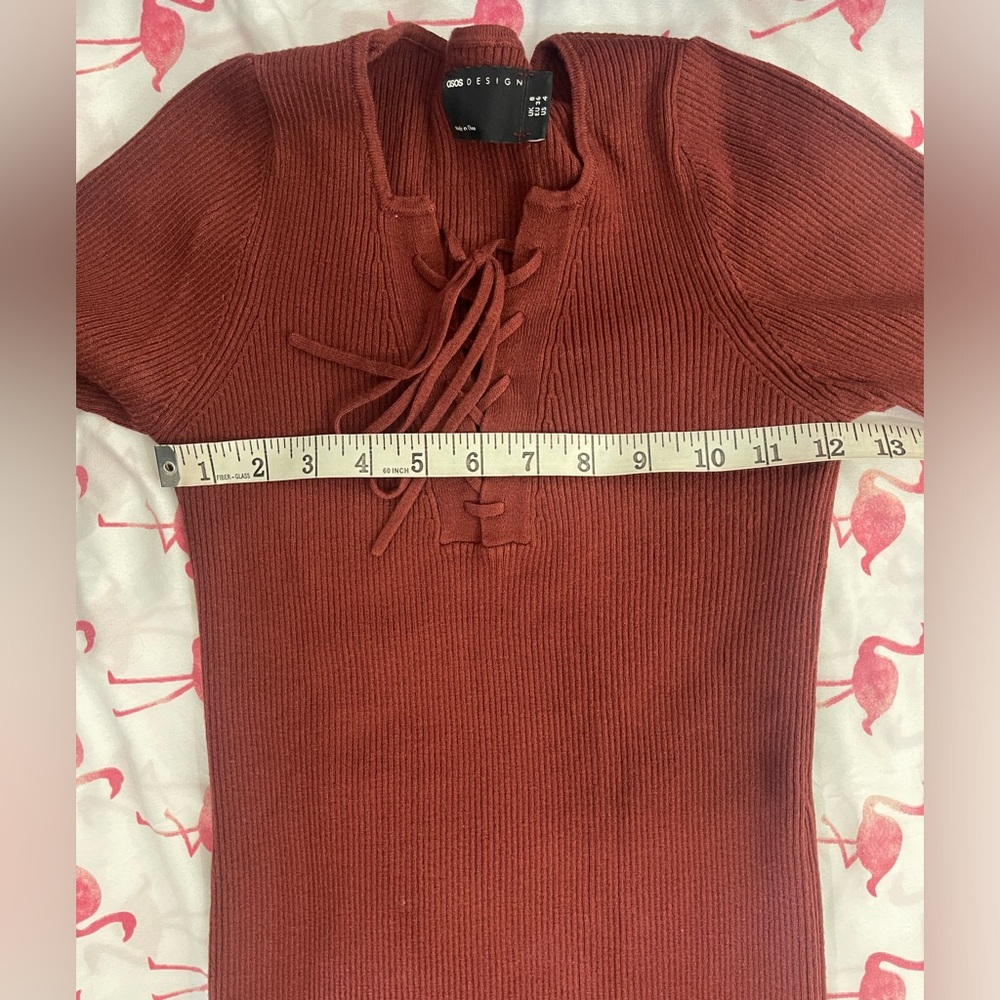 ASOS Ribbed Sweater Dress - Picture 7 of 8